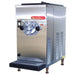 SaniServ 707 single frozen smoothie machine, 0.5 HP, compact stainless steel cabinet with clear barrel door, angled