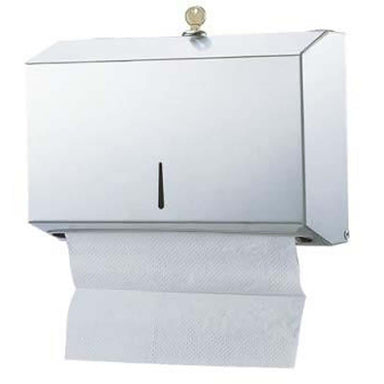 Sanital SN-918B Stainless Steel Manual Paper Towel Dispenser-Phoenix Food Equipment