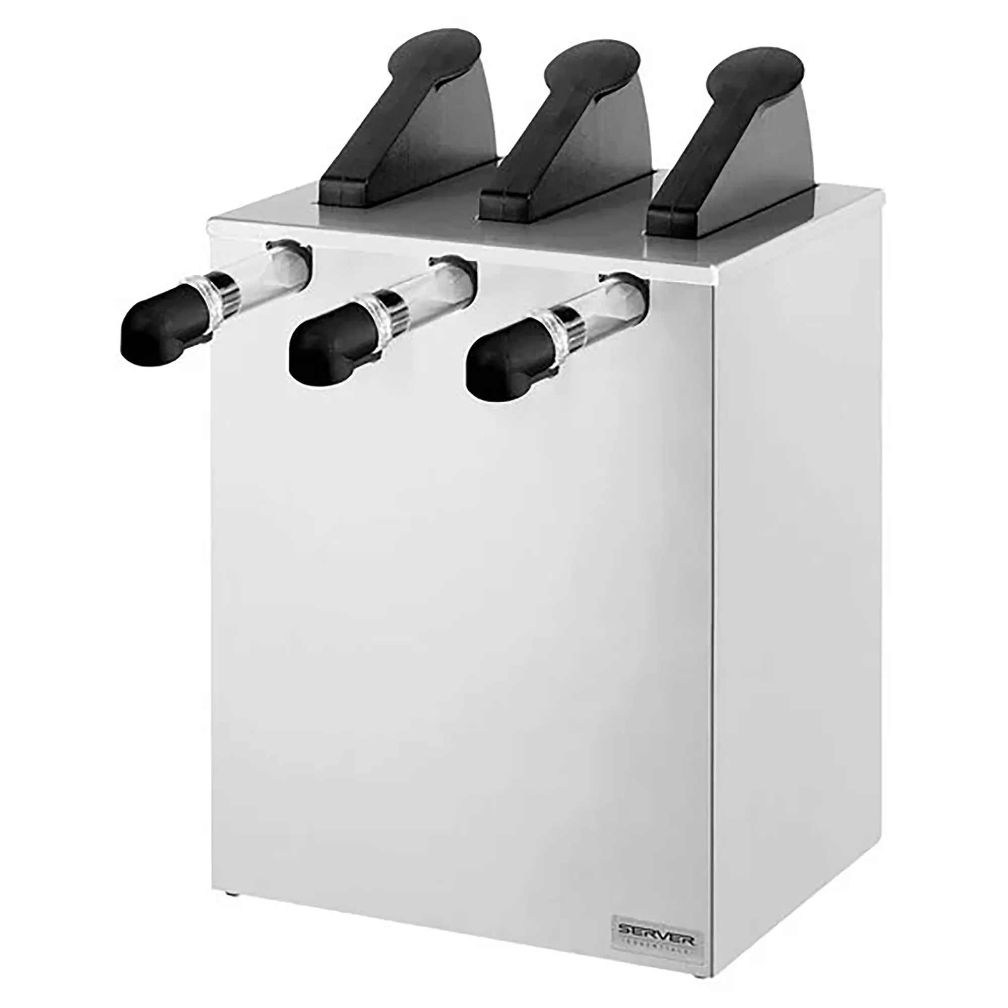 Server 07125 Single Stainless Steel Counter Top Dispenser - Various Configurations-Phoenix Food Equipment