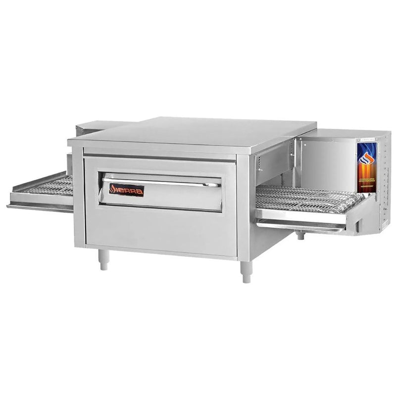 Sierra C1830 Compact NG/LP/Electric Single Conveyor Oven - 18" Wide Conveyor, 30" Long Cooking Chamber-Phoenix Food Equipment