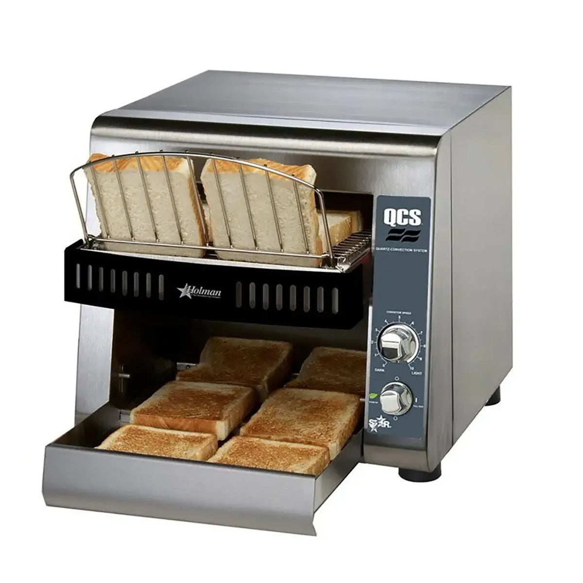 Star-Holman QCS1-350 Compact Conveyor Toaster - 120V, 1.5