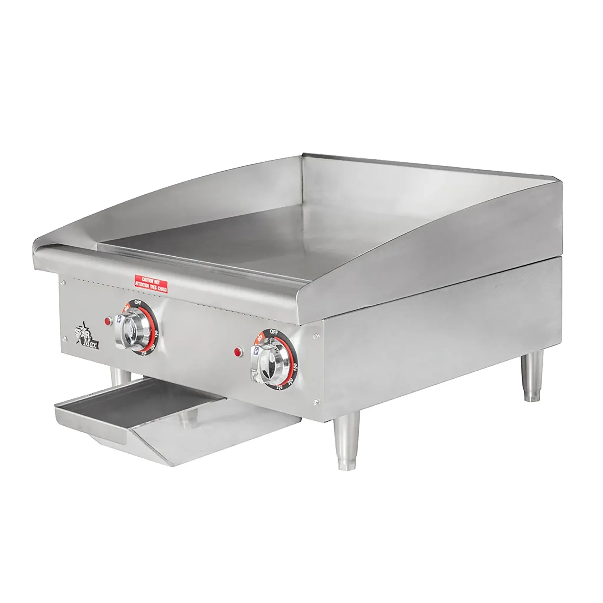 Star-Max 524TGF Heavy Duty Electric 24" Griddle - 208-240V, Single or Three Phase-Phoenix Food Equipment