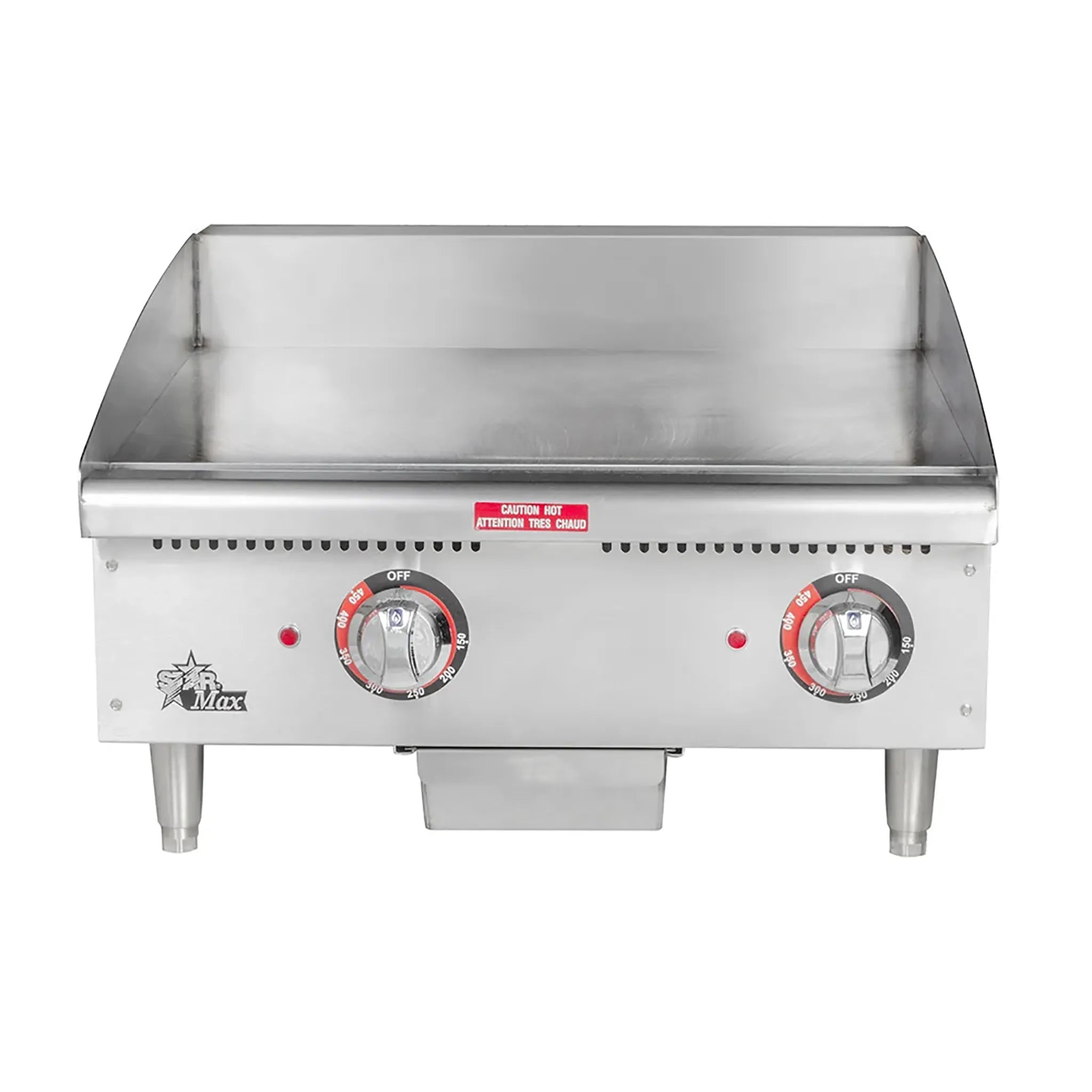 Star-Max 524TGF Heavy Duty Electric 24" Griddle - 208-240V, Single or Three Phase-Phoenix Food Equipment