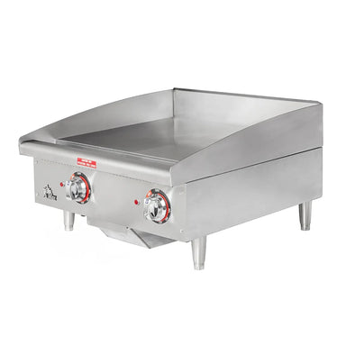 Star-Max 524TGF Heavy Duty Electric 24" Griddle - 208-240V, Single or Three Phase-Phoenix Food Equipment