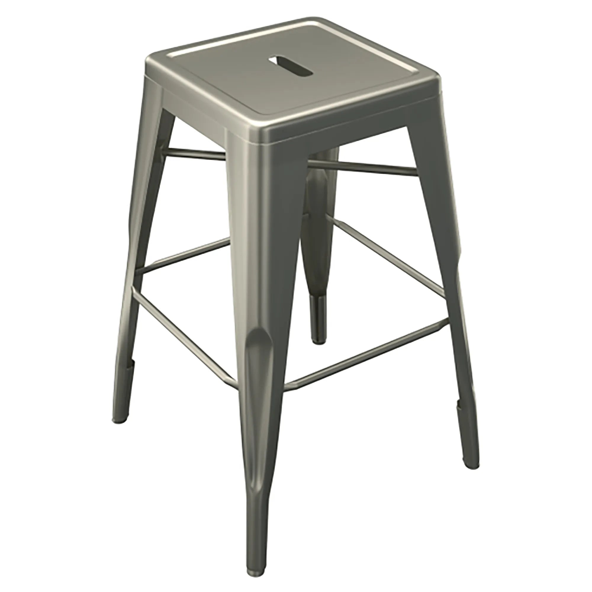 Tarrison Amelia All-Weather Stackable Backless Stool - Various Options-Phoenix Food Equipment