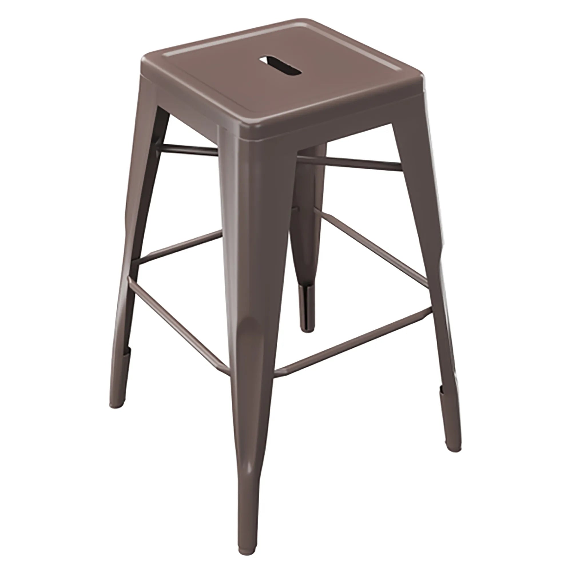 Tarrison Amelia All-Weather Stackable Backless Stool - Various Options-Phoenix Food Equipment