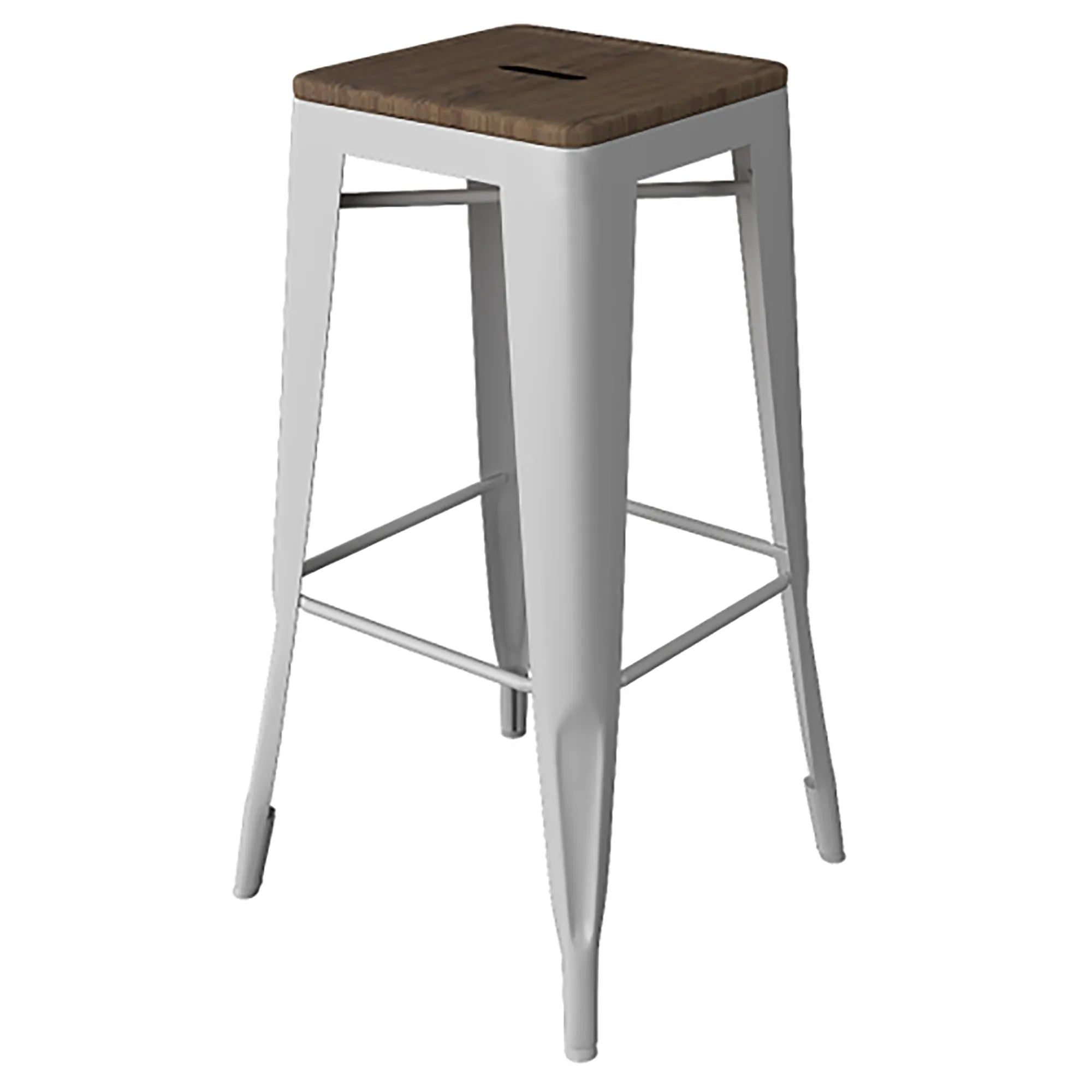 Tarrison Amelia Indoor Stackable Backless Stool - Various Options-Phoenix Food Equipment