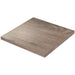 Tarrison Core Collection square laminate indoor table top with T-nuts in light driftwood oak finish, top view