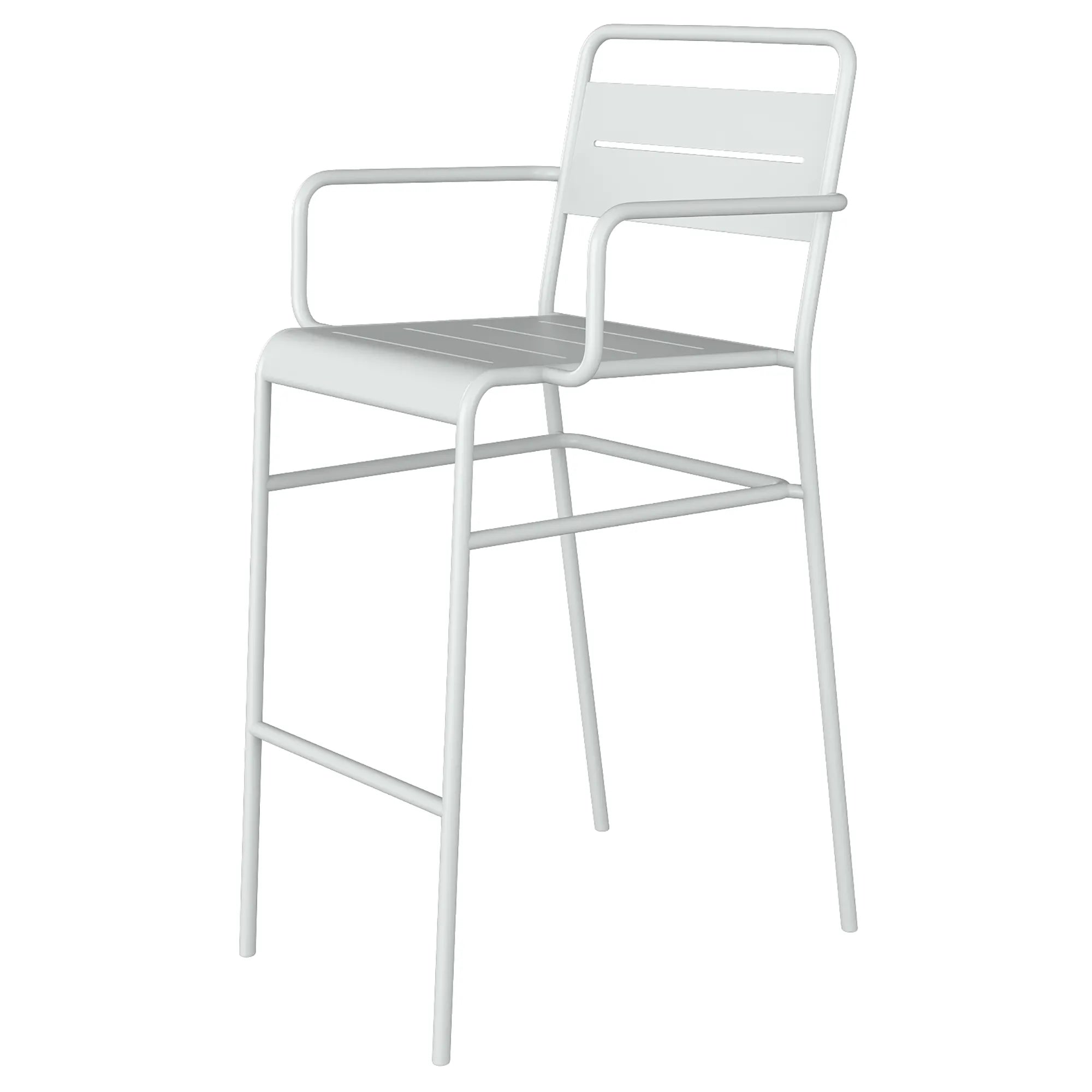 Tarrison Garrett All Weather Stackable Aluminum Bar Stool - Various Options-Phoenix Food Equipment