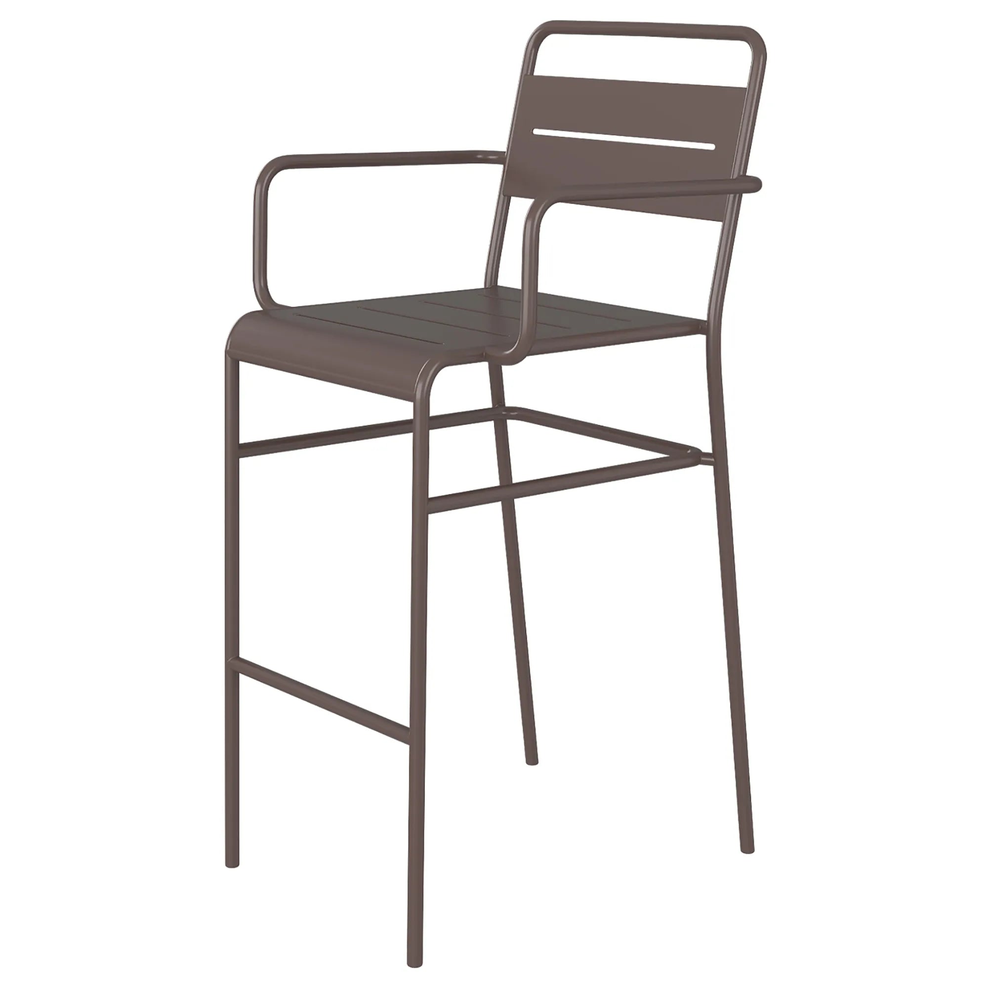 Tarrison Garrett All Weather Stackable Aluminum Bar Stool - Various Options-Phoenix Food Equipment