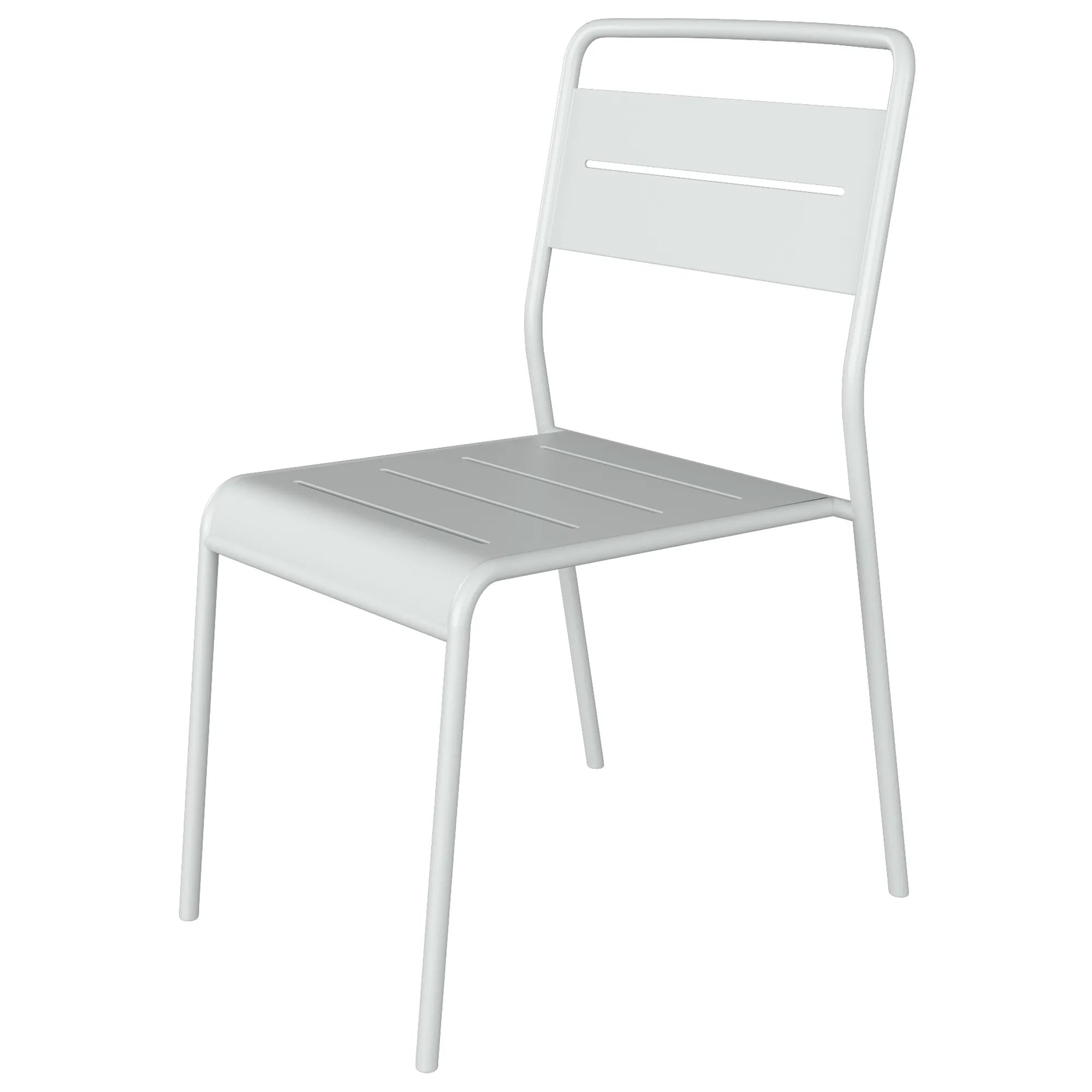 Tarrison Garrett All-Weather Stackable Aluminum Side Chair - Various Options-Phoenix Food Equipment