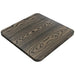 Tarrison seamless thermofoil square indoor table top with rounded corners in dark embossed ash woodgrain finish