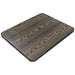 Tarrison seamless thermofoil square indoor table top in dark embossed ash woodgrain, second size option