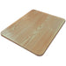 Tarrison seamless thermofoil square indoor table top in natural light ash woodgrain, second size option