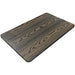 Tarrison seamless thermofoil rectangular indoor table top with T-nuts in dark embossed ash woodgrain finish
