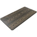 Tarrison seamless thermofoil longer rectangular indoor table top in dark embossed ash woodgrain finish