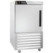 Traulsen Centerline CLBC7-R stainless steel reach-in blast chiller with solid door closed, angled front view