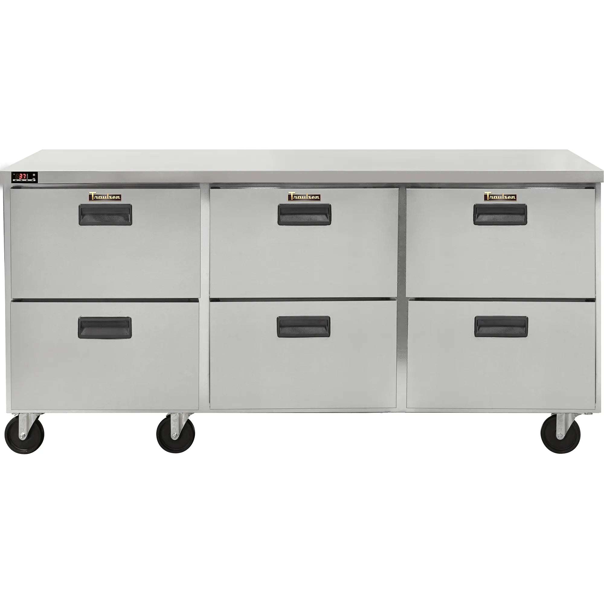 Traulsen Centerline CLUC-72R Triple Door 72" Refrigerated Work Table - Various Configurations-Phoenix Food Equipment