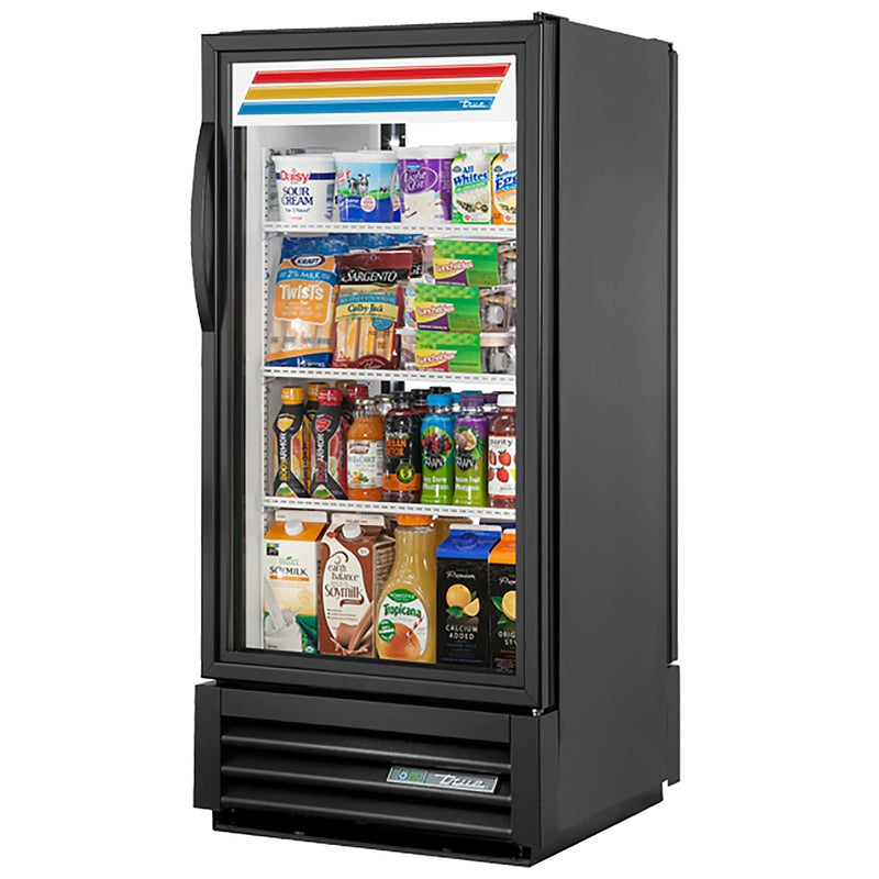True GDM-10PT-HC~TSL01 Single Sliding Door 25" Wide Pass Through Display Refrigerator-Phoenix Food Equipment