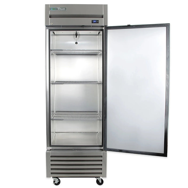 True T-23-HC Single Solid Door 27" Wide Stainless Steel Refrigerator-Phoenix Food Equipment