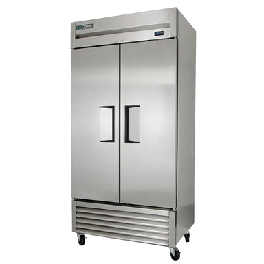 True T-35-HC Double Solid Door 40" Wide Stainless Steel Refrigerator-Phoenix Food Equipment