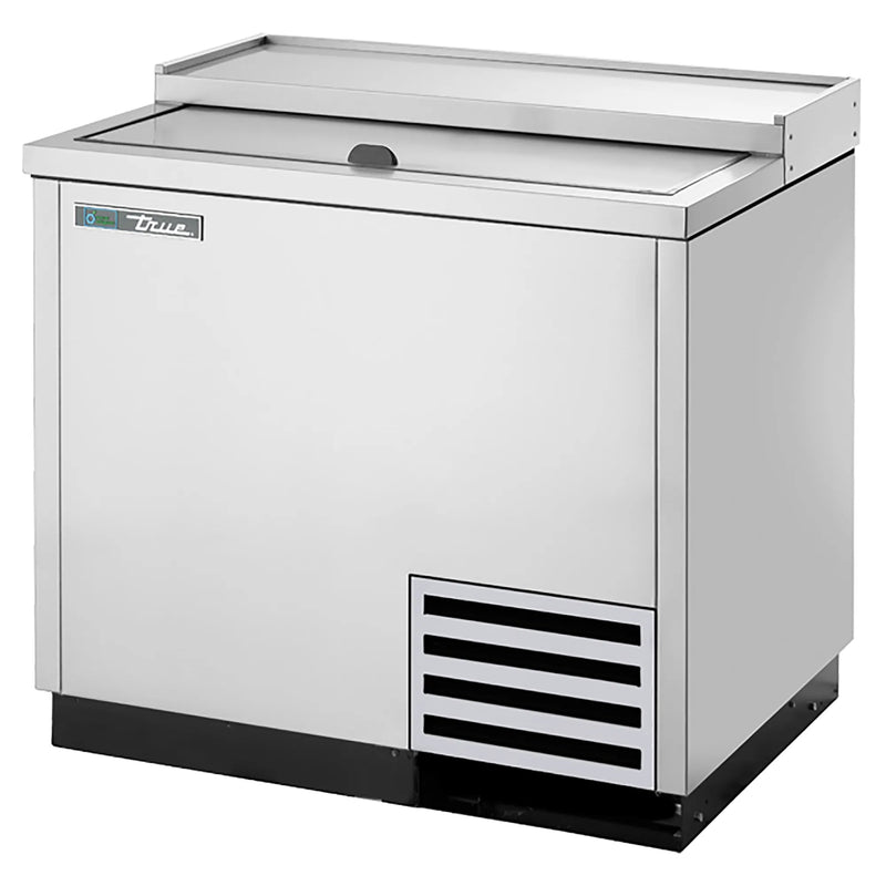 True T-36-GC Series 36" Wide Glass & Plate Chiller - Black or Stainless Steel Finish-Phoenix Food Equipment