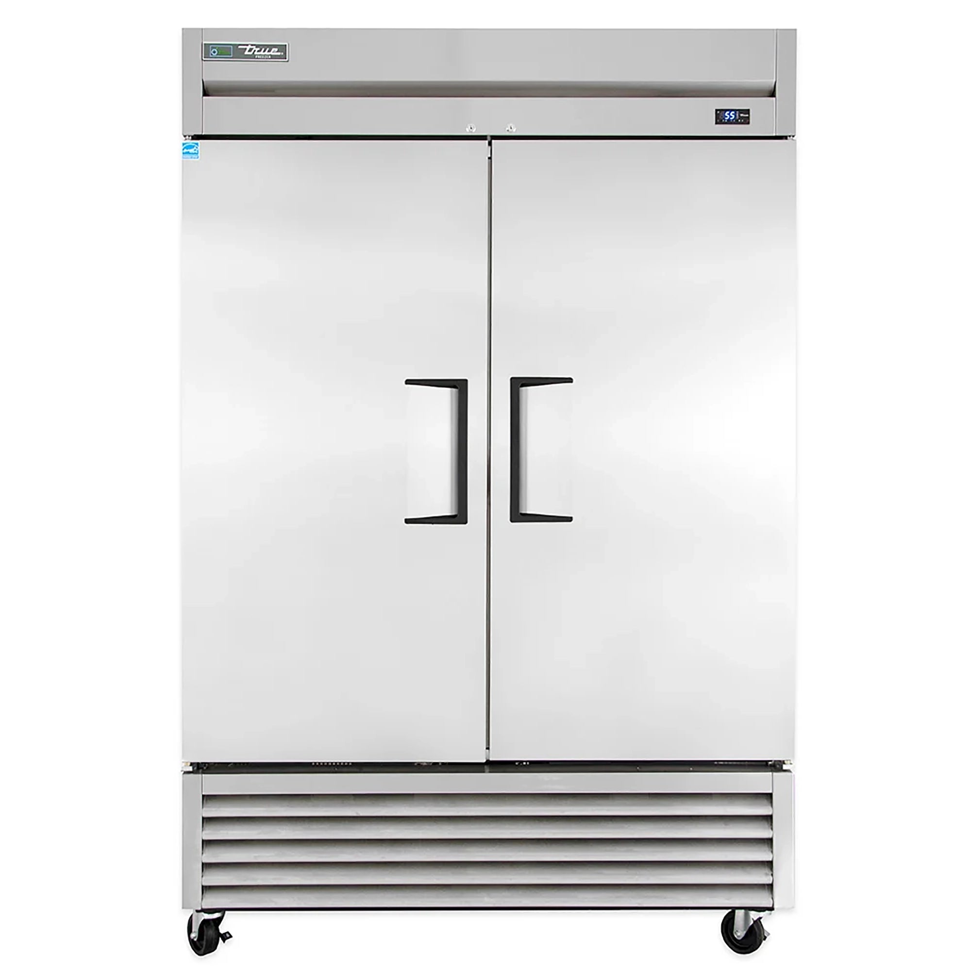 True T-49F-HC Double Solid Door 54" Wide Stainless Steel Freezer-Phoenix Food Equipment