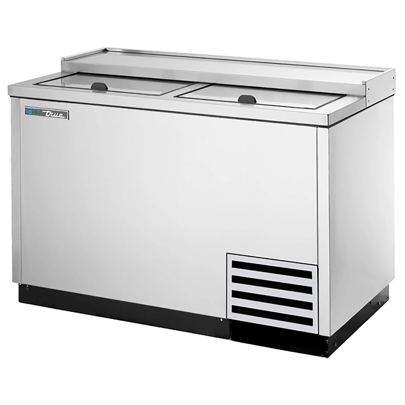 True T-50-GC Series 50" Wide Glass & Plate Chiller - Black or Stainless Steel Finish-Phoenix Food Equipment
