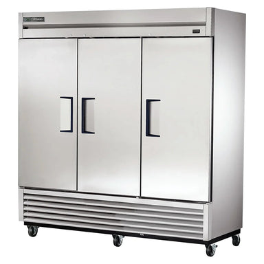 True T-72F-HC Triple Solid Door 78" Wide Stainless Steel Freezer-Phoenix Food Equipment