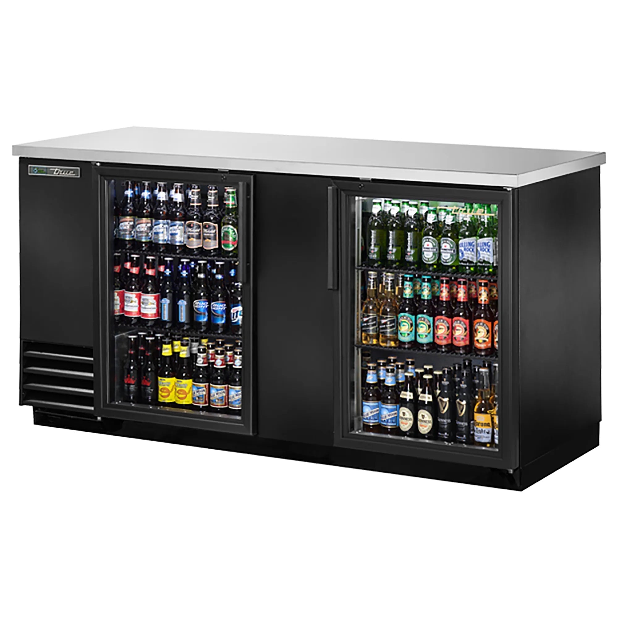 True TBB-3 Series 69" Double Door Back Bar Cooler - Various Configurations-Phoenix Food Equipment