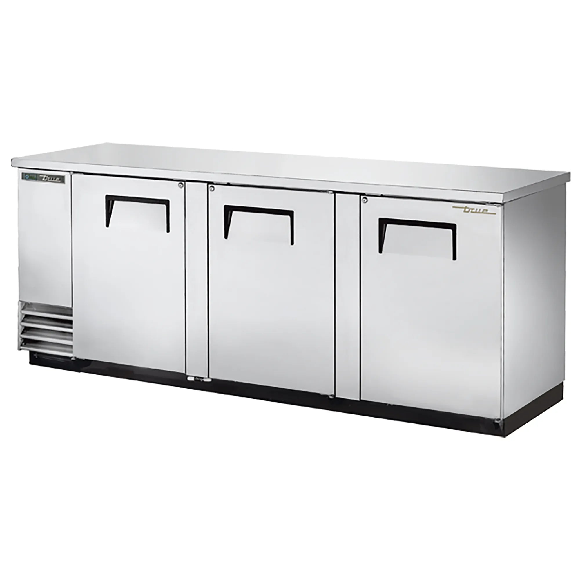 True TBB-4 Series 90" Triple Door Back Bar Cooler - Various Configurations-Phoenix Food Equipment
