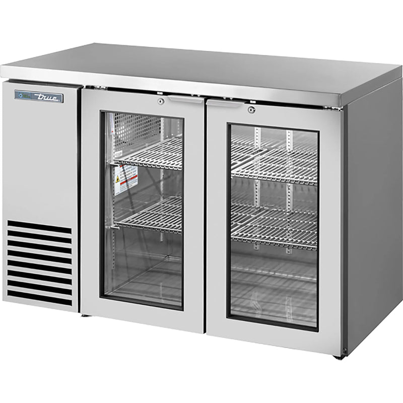 True TBB24-48 Series 48" Shallow Double Door Back Bar Cooler - Various Configurations-Phoenix Food Equipment