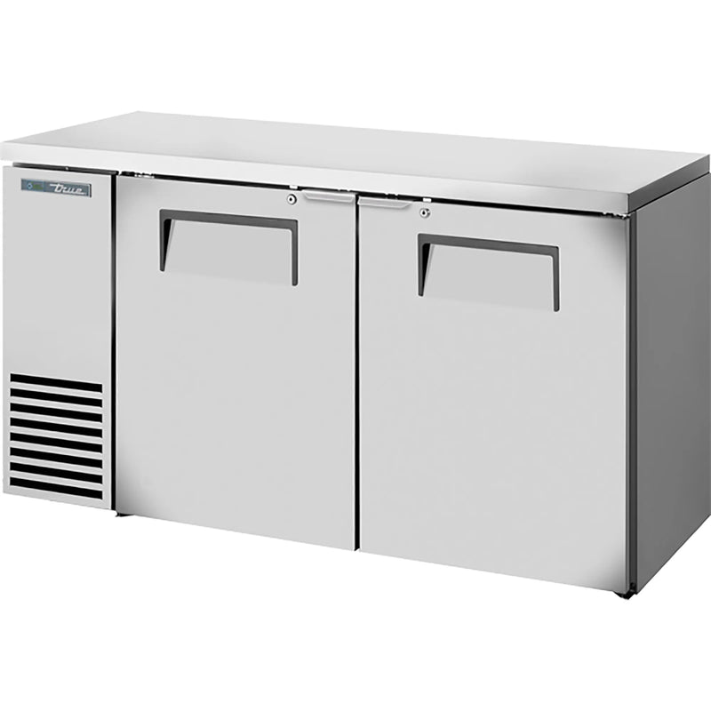 True TBB24-60 Series 60" Shallow Double Door Back Bar Cooler - Various Configurations-Phoenix Food Equipment