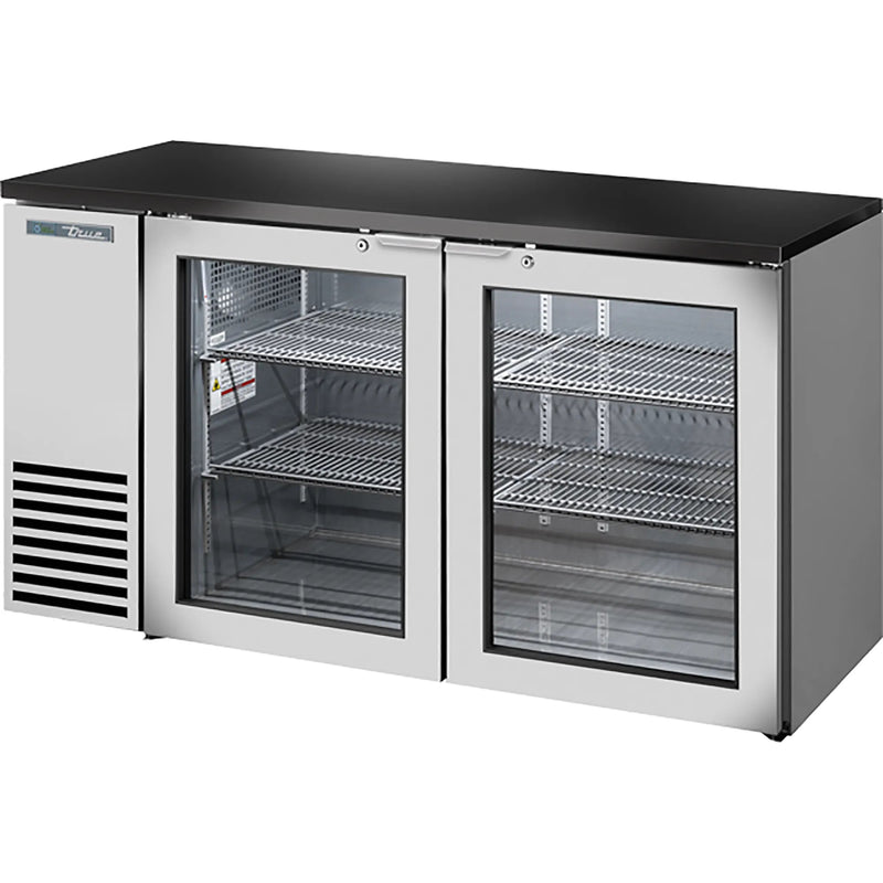 True TBB24-60 Series 60" Shallow Double Door Back Bar Cooler - Various Configurations-Phoenix Food Equipment