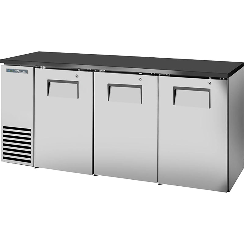 True TBB24-72 Series 72" Shallow Triple Door Back Bar Cooler - Various Configurations-Phoenix Food Equipment