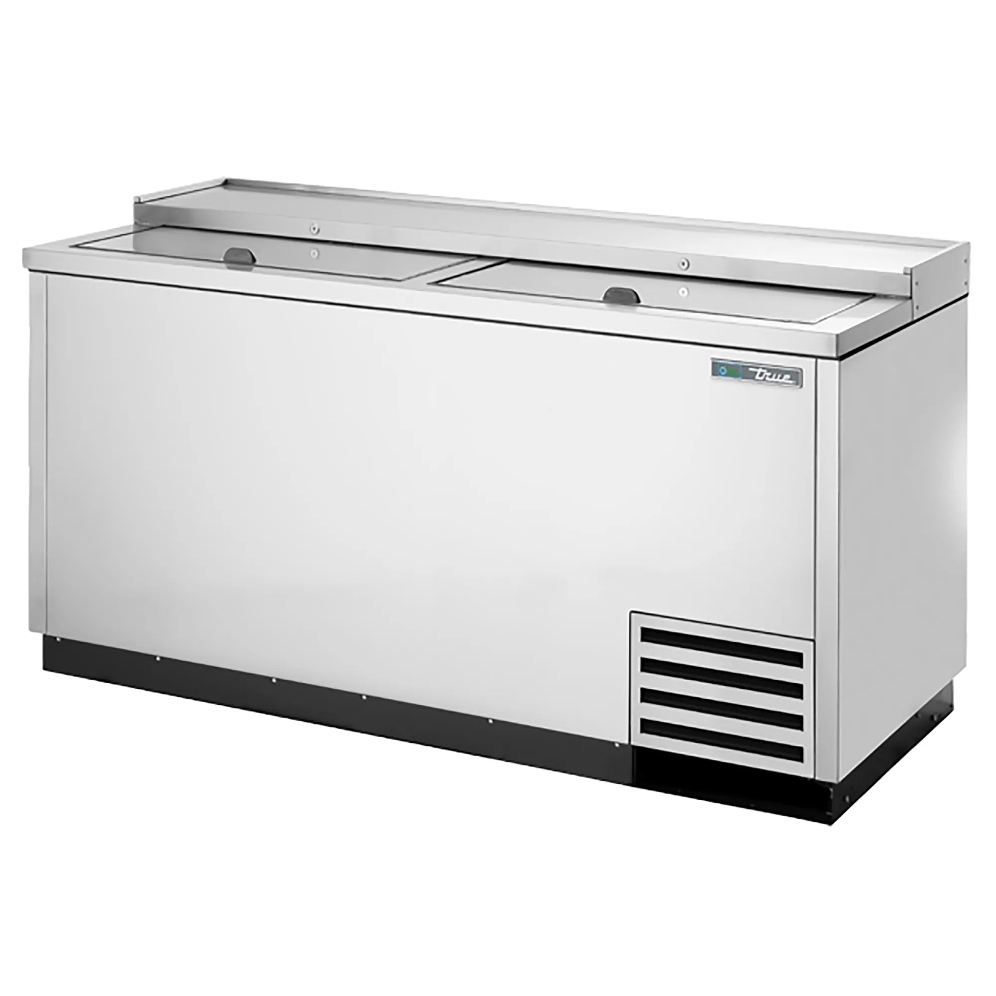 True TD-65-24 Series 65" Horizontal Bottle Cooler - Black or Stainless Steel Finish-Phoenix Food Equipment