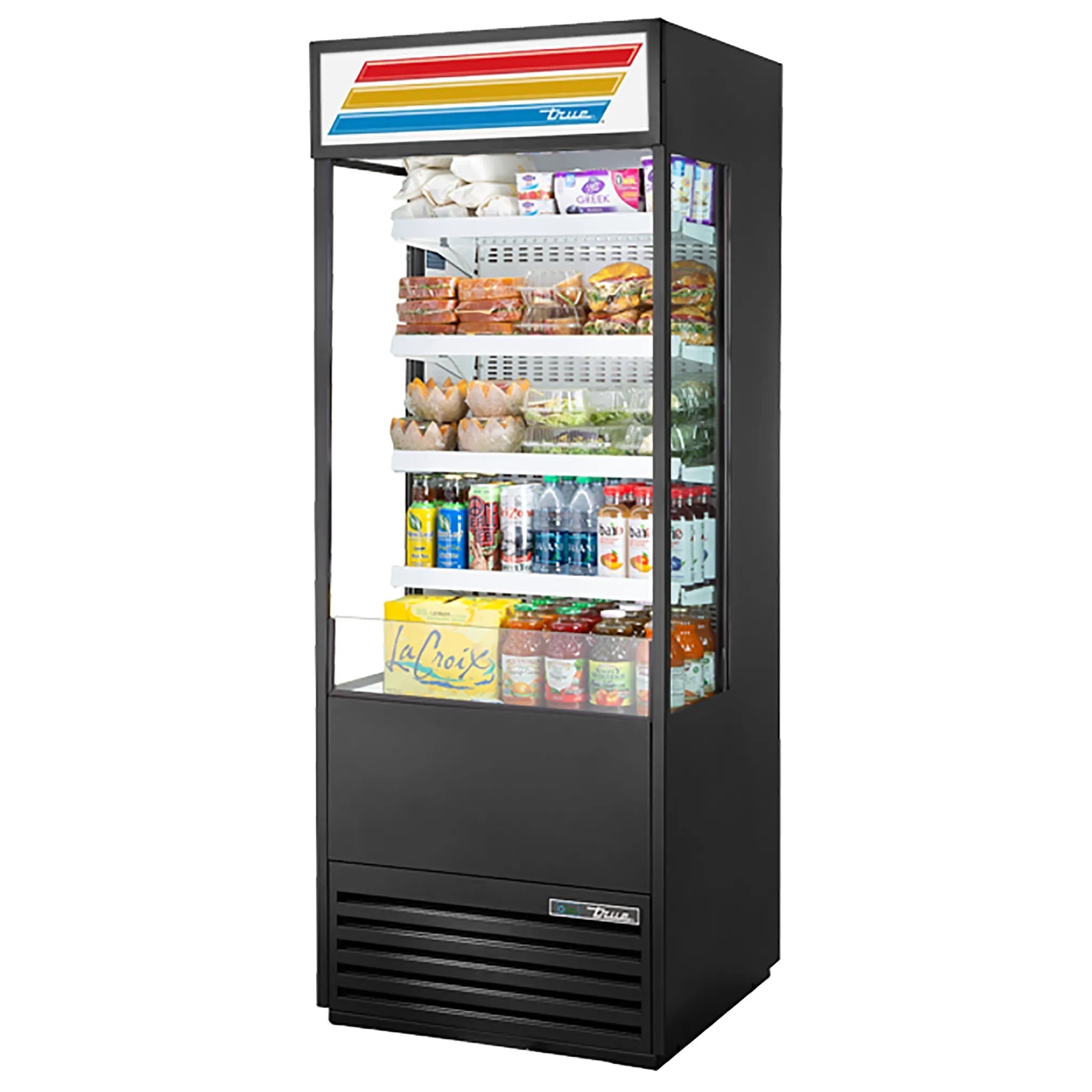 True TOAM-30 Open Air 30" Wide Refrigerator - Various Configurations-Phoenix Food Equipment