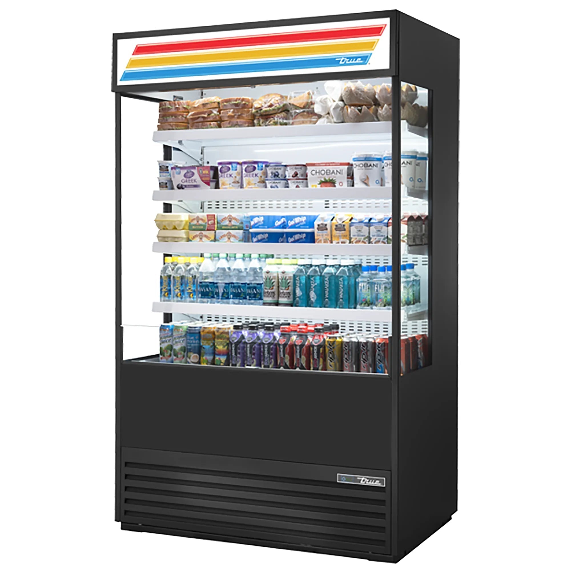 True TOAM-48 Open Air 48" Wide Refrigerator - Various Configurations-Phoenix Food Equipment