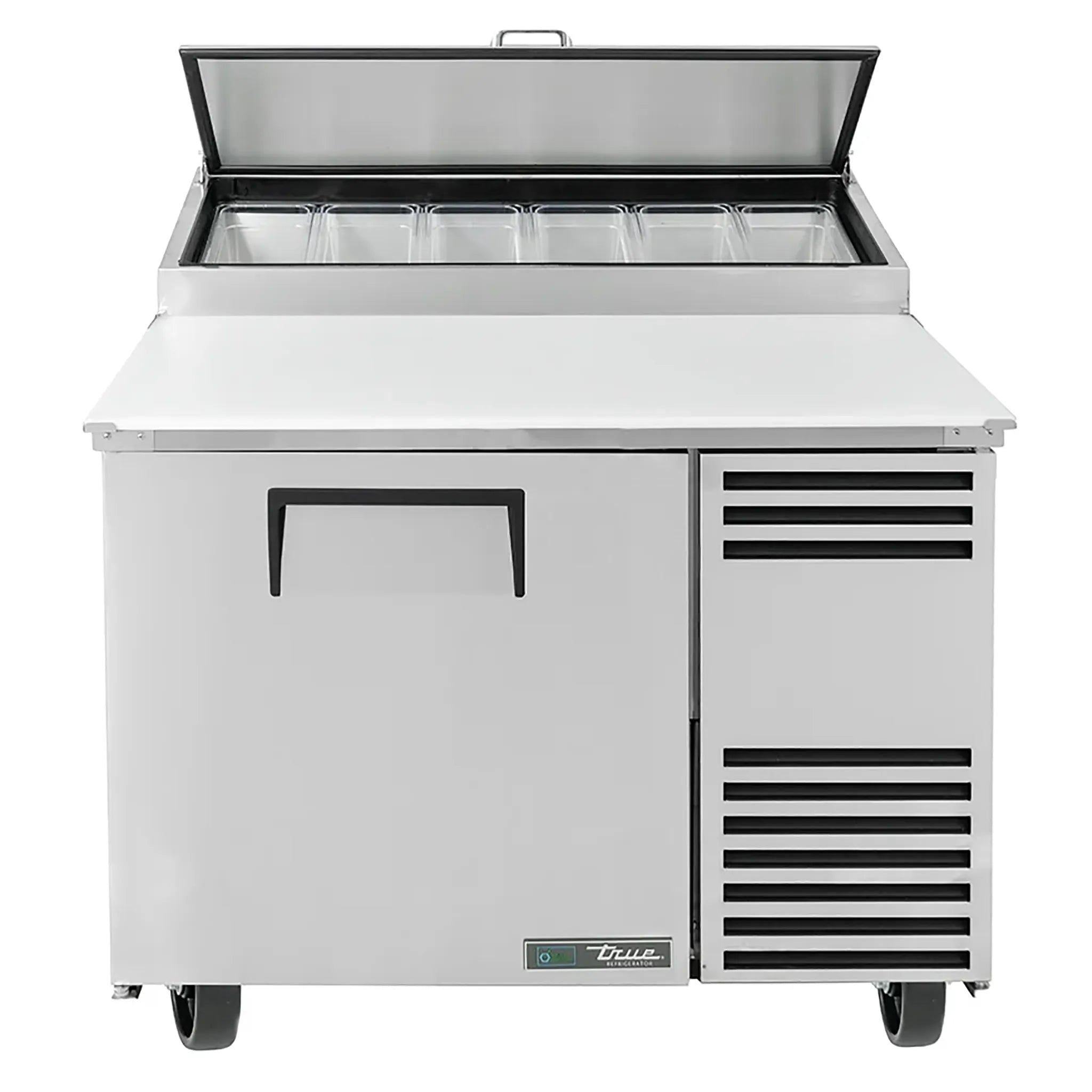 True TPP-AT-44-HC Single Door 44" Refrigerated Pizza Prep Table - Various Configurations-Phoenix Food Equipment