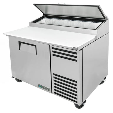 True TPP-AT-44-HC Single Door 44" Refrigerated Pizza Prep Table - Various Configurations-Phoenix Food Equipment