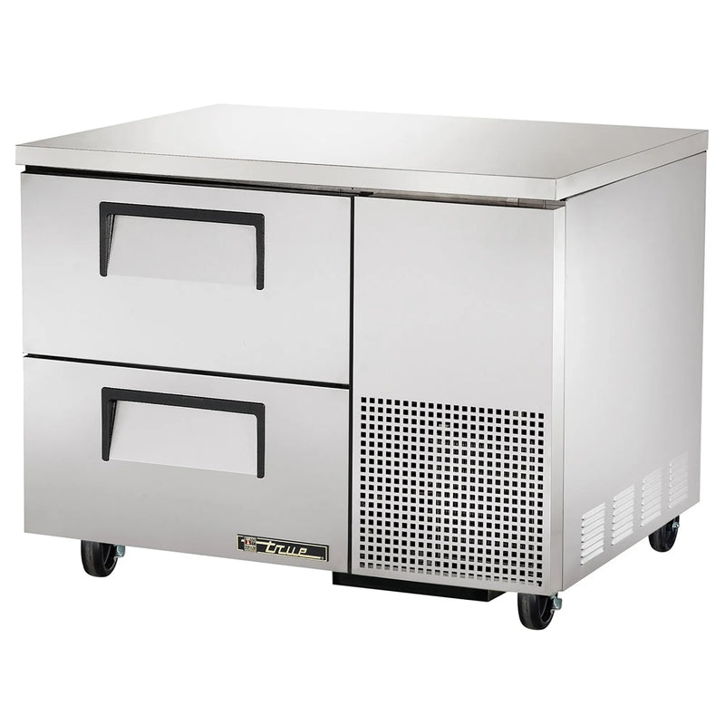 True TUC-44-HC Single Door 44" Side Mounted Refrigerated Work Table - Various Configurations-Phoenix Food Equipment