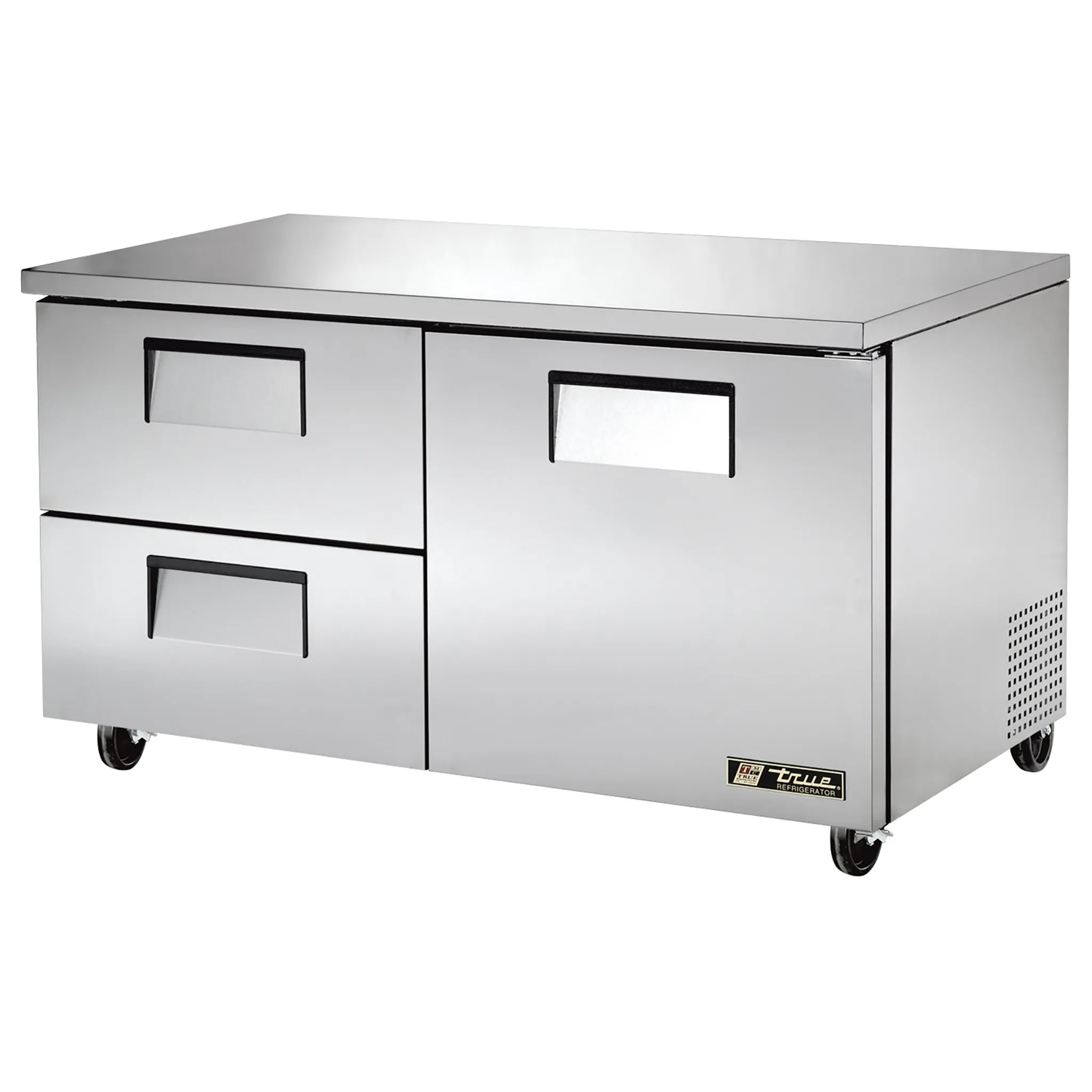 True TUC-60 Series Double Door 60" Under Counter Refrigerator - Various Configurations-Phoenix Food Equipment