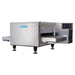 TurboChef HCS-9500 Series HHC 1618 electric conveyor oven in stainless steel with side controls, angled view