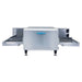TurboChef HCT-4215 Series HHC 2020 electric conveyor oven, rear angled view showing the conveyor belt extensions