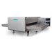 TurboChef HCW-9500 Series HHC 2620 electric conveyor oven in stainless steel with wide conveyor belt, angled view