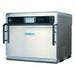 TurboChef i5-9500-401 i5 Touch high speed oven in stainless steel with touch controls and door handle, angled view