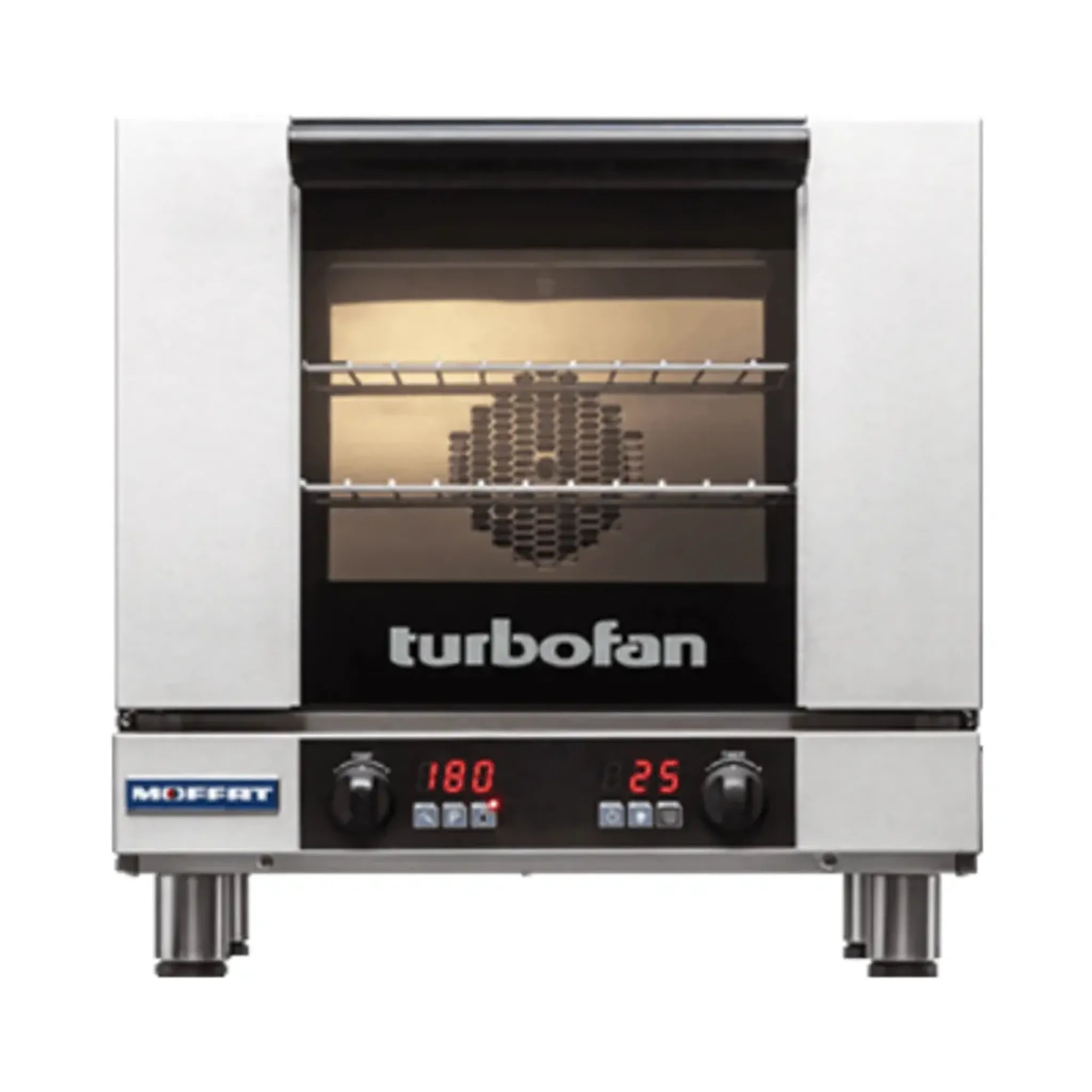 TurboFan E23 Series Electric Counter Top Convection Oven - 208V, Fits 3 1/2 Size Sheet Pans, Various Configurations-Phoenix Food Equipment