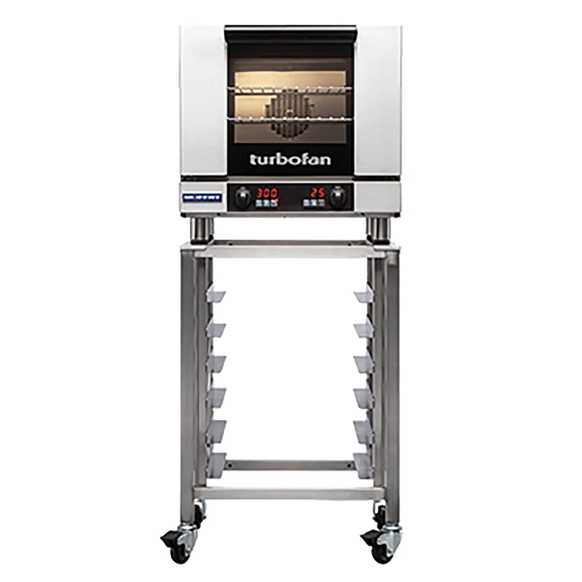 TurboFan E23 Series Electric Counter Top Convection Oven - 208V, Fits 3 1/2 Size Sheet Pans, Various Configurations-Phoenix Food Equipment