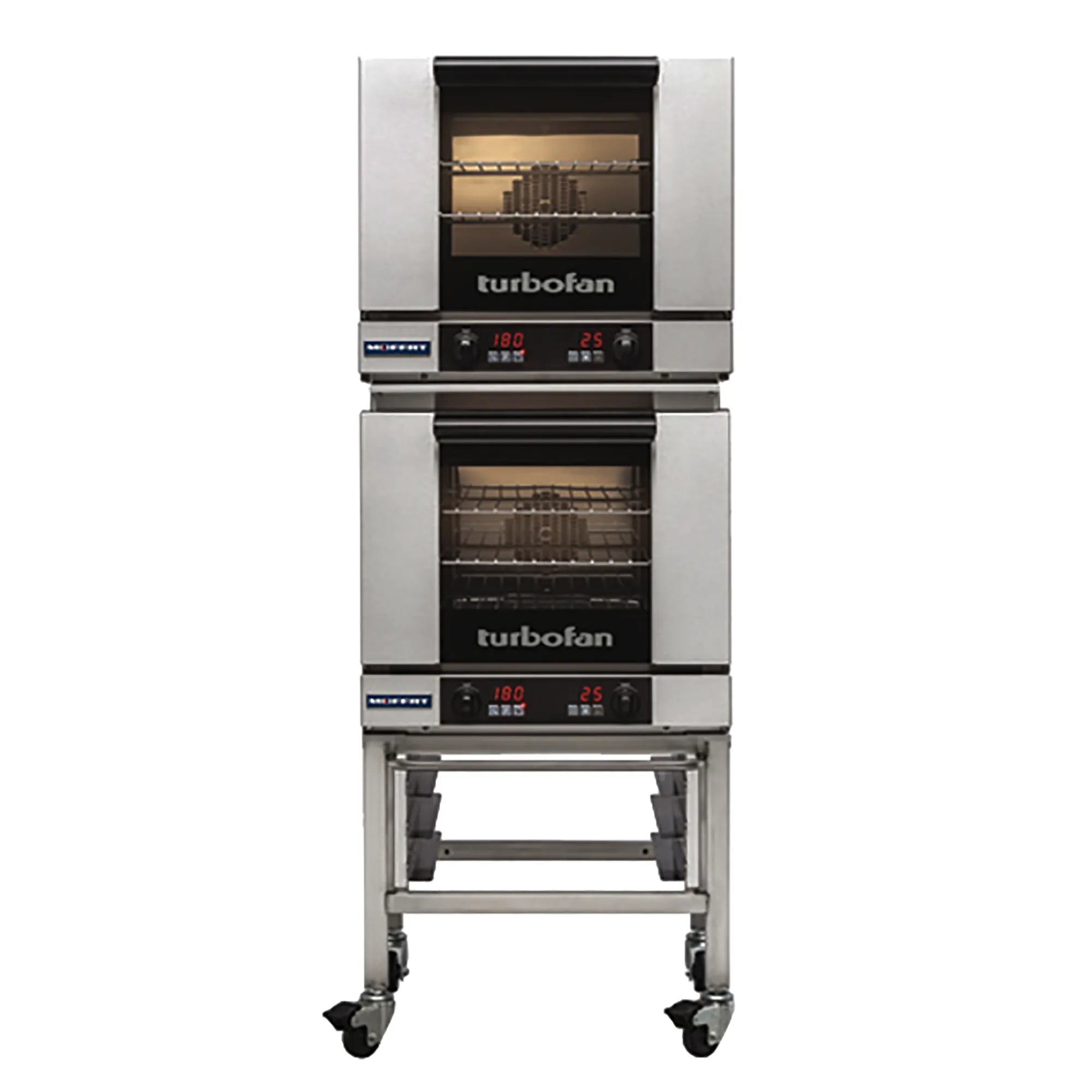 TurboFan E23 Series Electric Counter Top Convection Oven - 208V, Fits 3 1/2 Size Sheet Pans, Various Configurations-Phoenix Food Equipment