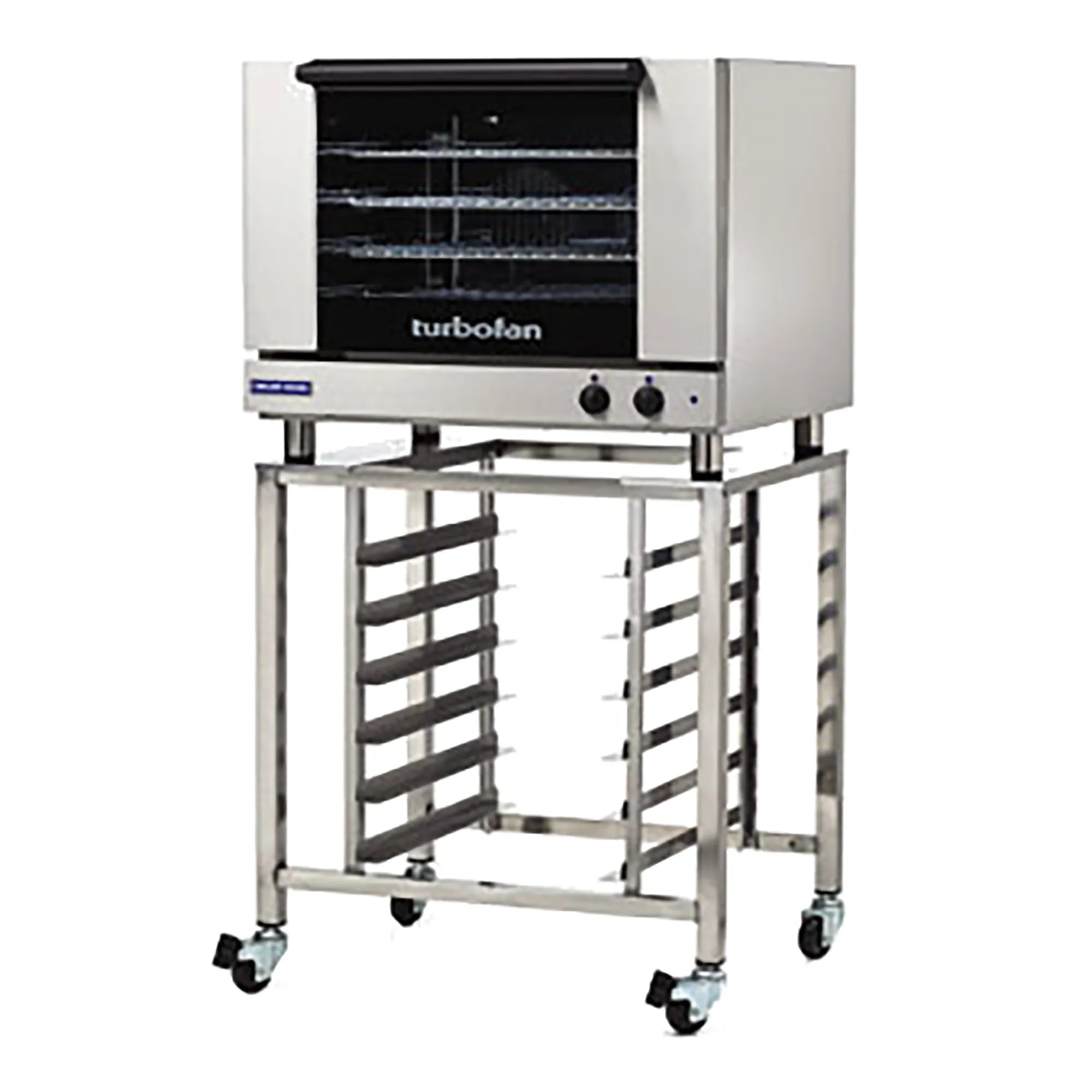 TurboFan E28 Series Electric Counter Top Convection Oven - 208V, Fits 4 Full Size Sheet Pans, Various Configurations-Phoenix Food Equipment